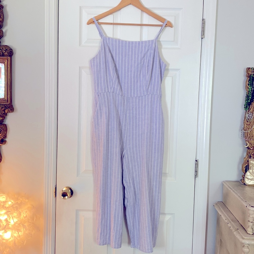 Old Navy linen blend  jumpsuit, size  Large
